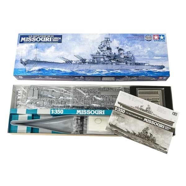 Tamiya - 78029 - Modell - Båt - Battleship Missouri 1991 - TAM78029