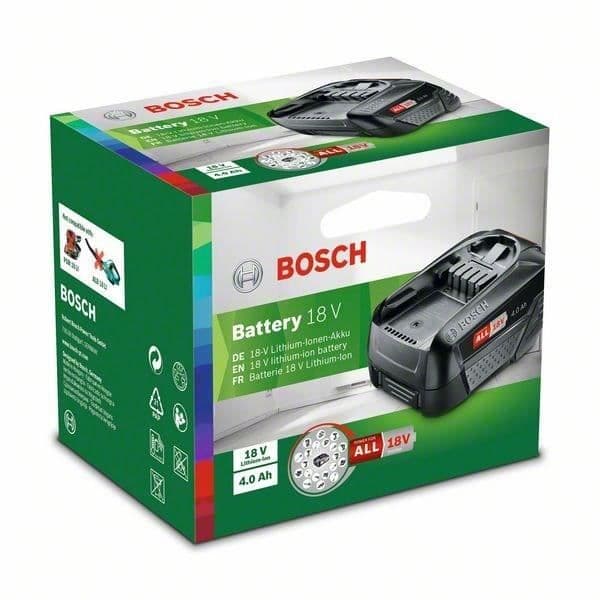 Bosch PBA 18V 4.0Ah W-C Li-ion batteri - Exceptionell autonomi och prestanda