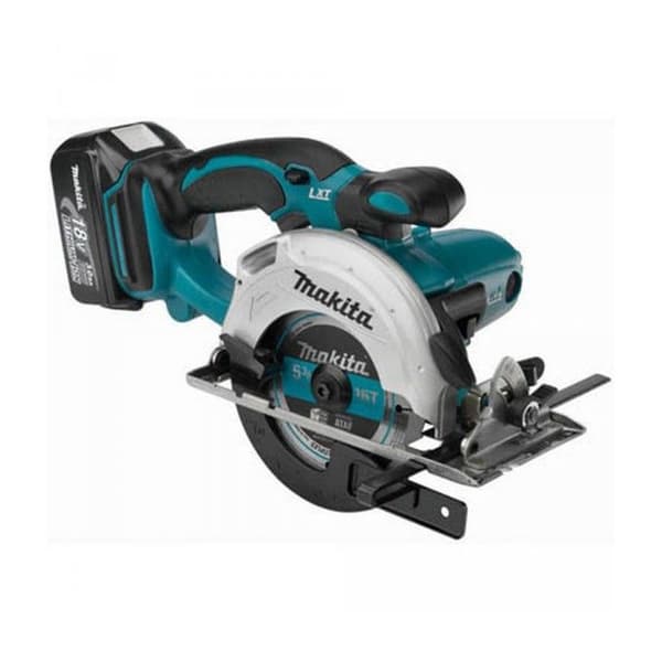 Makita sladdlös cirkelsåg 18V/5Ah, i MAKPAC-låda med 2 batterier och 1 laddare 51mm, dss501rtj