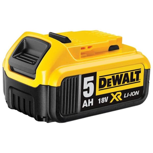 Pack energi XR 18V - DEWALT - med 2 batterier 18V 5.0Ah + Universell laddare 12V/18V - DCB1104P2-QW
