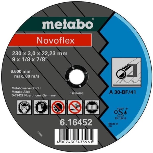Metabo 616448000 Novoflex 150x3.0x22.2 stål