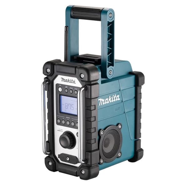 Batteriradio - MAKITA - DMR116 - 14,4V/18V - Stereo - Vattentålig - Dubbel strömkälla
