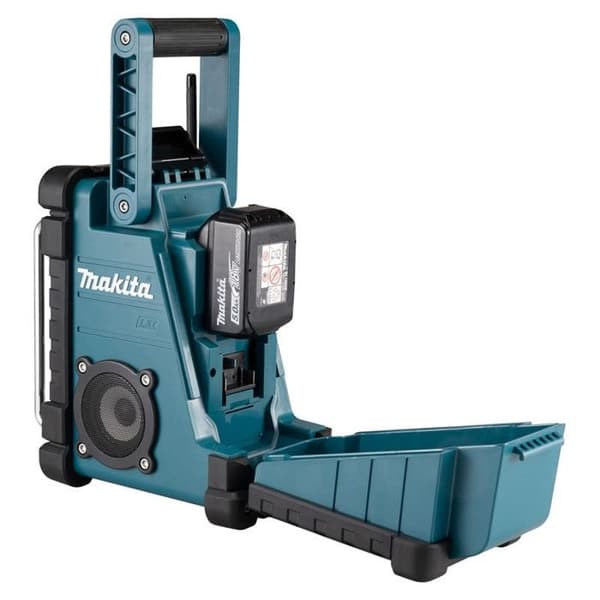Batteriradio - MAKITA - DMR116 - 14,4V/18V - Stereo - Vattentålig - Dubbel strömkälla