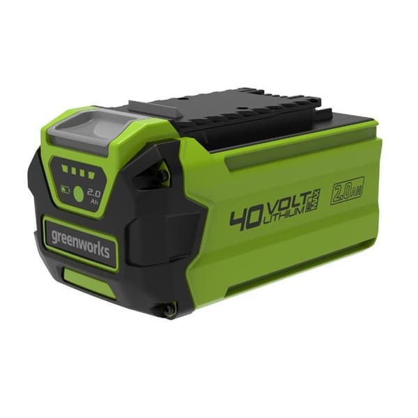 Batteri - GREENWORKS - G40B2 - 40V - Litiumjon - 2,0Ah