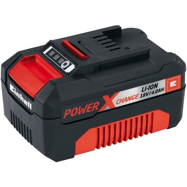 Batteri för trädgårdsredskap - EINHELL - Power-X-Change 18V 4,0 Ah - Lithium-Ion - Uppladdningsbart när som helst