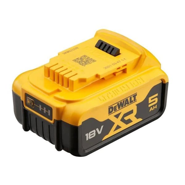 Batteri till Dewalt verktygsmaskin - DCB184 - XR - Litium-ION batteri 5 Ah, 18 V - 65 cm x 46 cm x 12 cm
