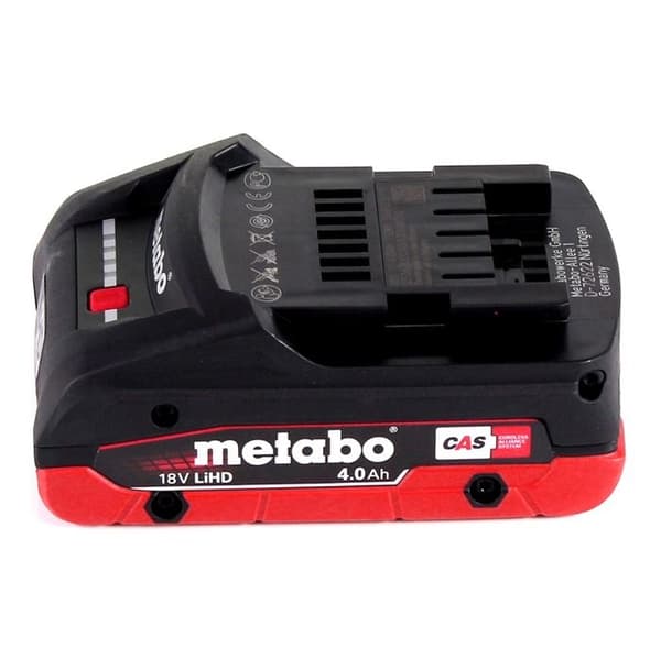 Metabo Basic kit 18V - 2x LiHD 4.0Ah batterier + ASC 55 laddare (685163000)