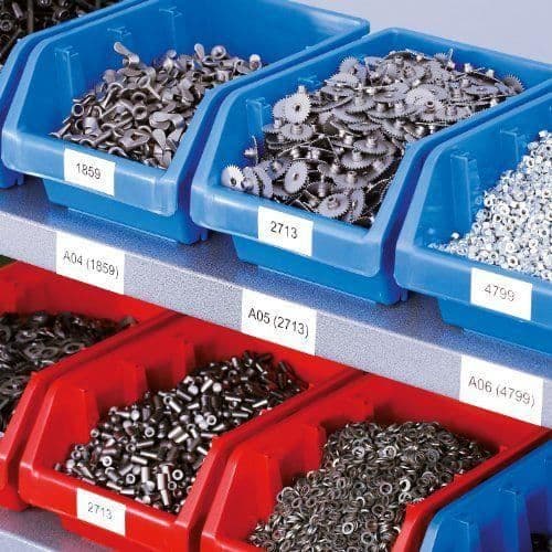 Etiketter - HERMA - 4690 - Självhäftande - 48,3 x 25,4 mm - Paket med 1100 etiketter