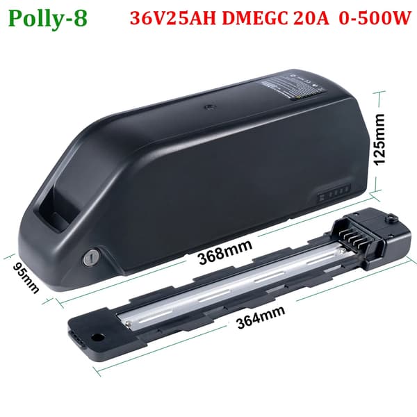 Elcykelbatteri, 25Ah kapacitet, 36V/48V kompatibilitet,36V25Ah LG PL-8