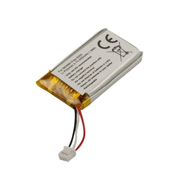 Batteri 400mAh för Sennheiser Flex 5000 Hörlurar 3,7V Li-Polymer