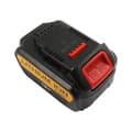 Miniatyrbild 1 av 3: Batteri 18V Li-ion 5000mAh 90Wh för Dewalt DCB200 Verktyg Svart / Röd