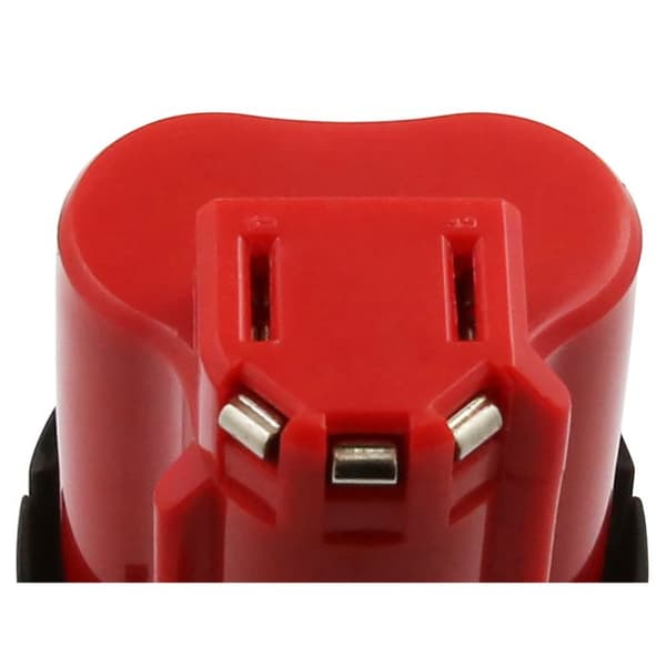 Batteri 12V Li-ion 4000mAh 48Wh för Milwaukee M12 C12B Verktyg Svart / Röd