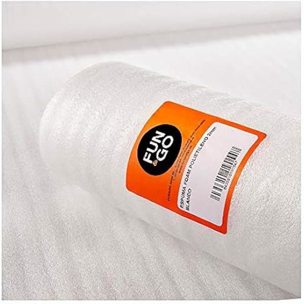 Memory foam - FUN AND GO - 47224 - Vit - 1,2 x 10 m - Optimal komfort