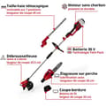 Miniatyrbild 3 av 4: Einhell Multifunktionsverktyg 4i1 Trådlös GE-LM 36/4in1 Li-Solo Power X-Change (36V) Levereras utan Batteri eller Laddare