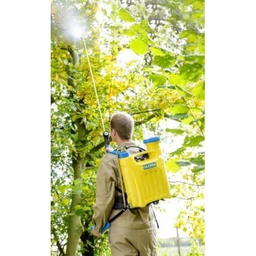 GLORIA Pro 1300 ryggsäcksspruta - Gul - Kapacitet 13 liter