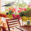 Miniatyrbild 3 av 4: Flygande måsstaty - RELAXDAYS - Fågelskrämma - Vit - Att montera själv