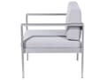 Miniatyrbild 11 av 11: Loungegrupp 4 Delar Ljusgrå Anodiserad Aluminium Soffa av Trä med 2 Stolar och Soffbord