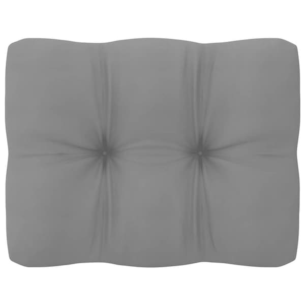 vidaXL Hagesofa med puter 2 seter heltre furu