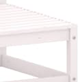 Miniatyrbilde 10 av 11: vidaXL Hagesofagruppe med puter 2 deler hvit heltre furu