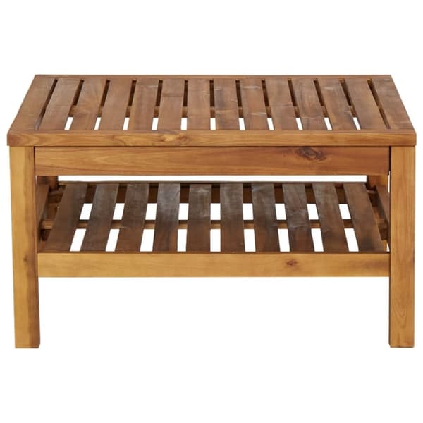 vidaXL Salongbord 65x65x32 cm heltre akasie