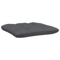 Miniatyrbilde 6 av 8: vidaXL Hagesofa 2-seters med puter hvit heltre furu