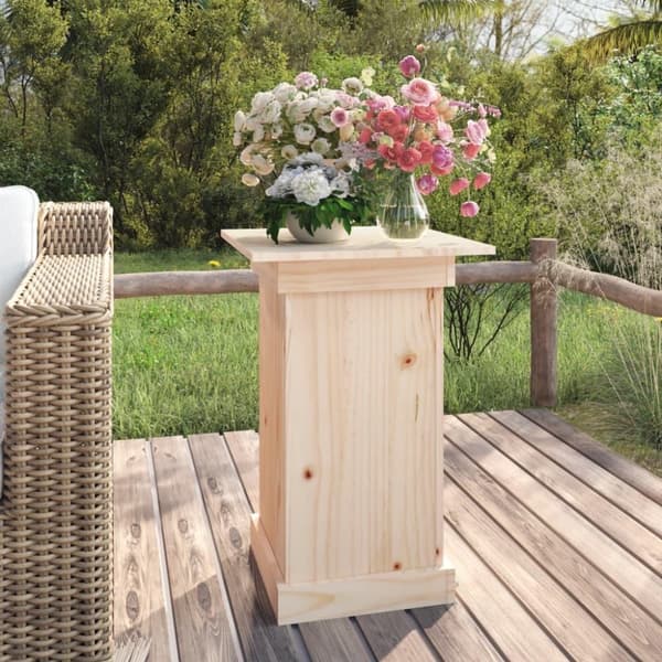 vidaXL Blomsterstativ 40x40x60 cm heltre furu