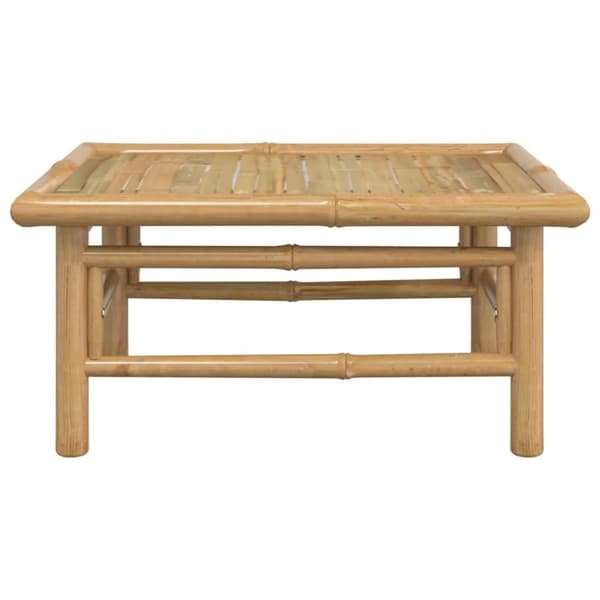 vidaXL Hagebord 65x55x30 cm bambus