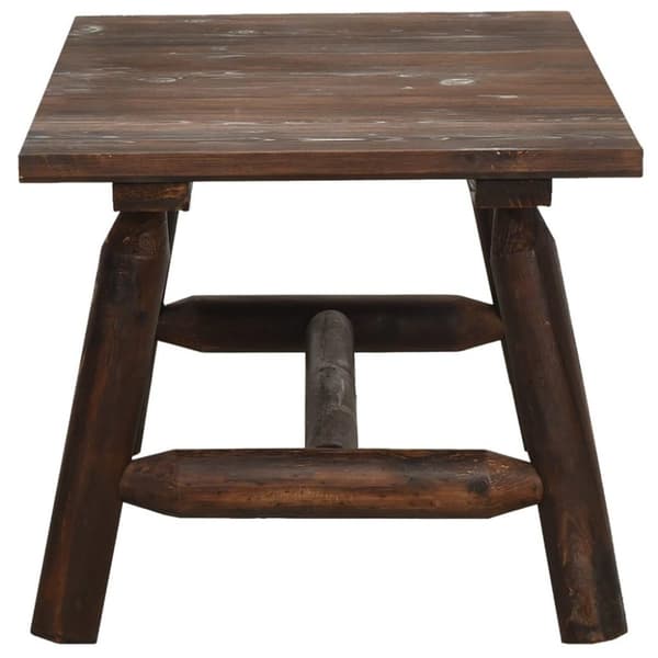 vidaXL sofabord 90x50x41 cm massivt grantræ