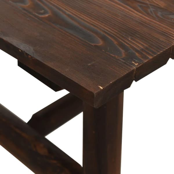vidaXL sofabord 90x50x41 cm massivt grantræ