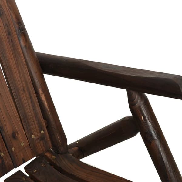 vidaXL Gungstol för trädgården 69x96x101 cm massivt granträ