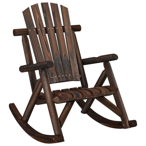 vidaXL Hagegyngestol 69x96x101 cm heltre gran