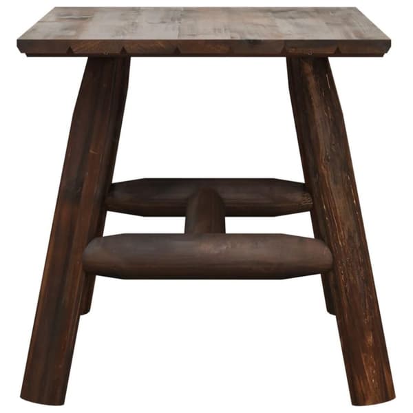 vidaXL Sidebord 49x49x50 cm heltre gran