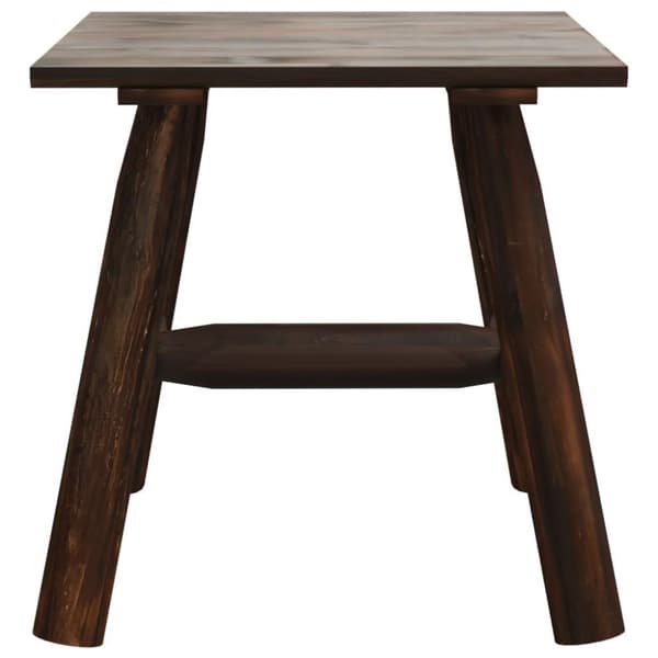 vidaXL Sidebord 49x49x50 cm heltre gran