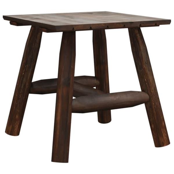 vidaXL Sidebord 49x49x50 cm heltre gran