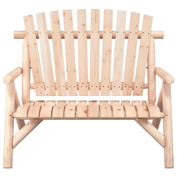 vidaXL Hagebenk 2 seter 119x85x98 cm heltre gran