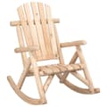 Miniatyrbilde 1 av 6: vidaXL Hagegyngestol 69x96x101 cm heltre gran