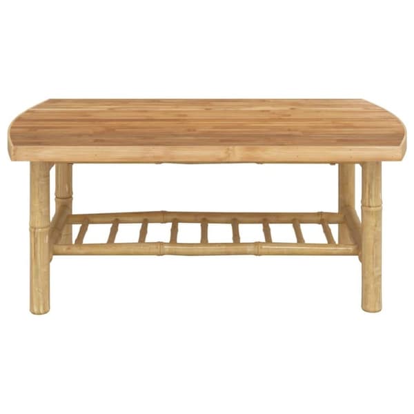 vidaXL havebord 90x55x37 cm bambus