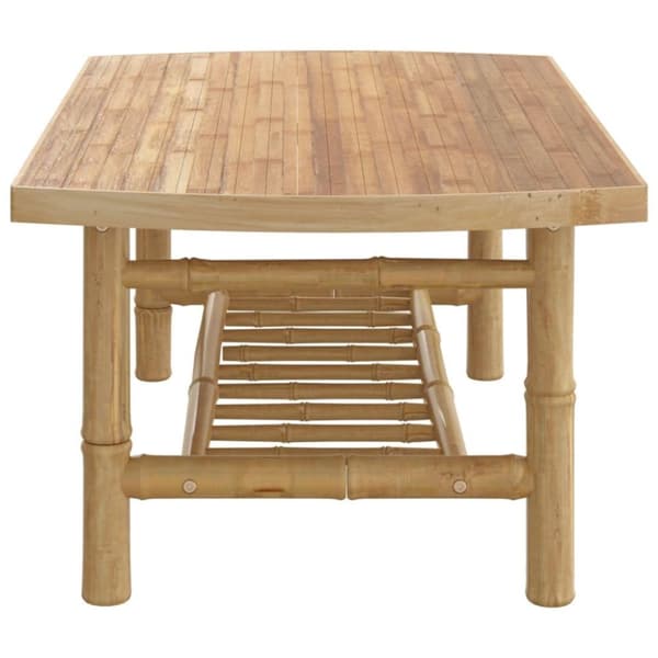 vidaXL havebord 90x55x37 cm bambus