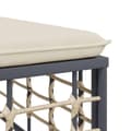 Miniatyrbillede 5 af 7: vidaXL midtermodul til havesofa med hynder polyrattan beige
