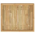Miniatyrbild 6 av 9: vidaXL Trädgårdsbord 65x55x30 cm bambu
