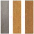 Pikkukuva 6 / 8: vidaXL Puutarhaseinäkoristeet 3 kpl 105x55 cm corten teräs ruohokuvio