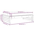 Miniatyrbilde 10 av 11: vidaXL Hagefotskammel 120x80 cm impregnert furu