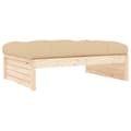 Miniatyrbilde 6 av 11: vidaXL Hagefotskammel 120x80 cm heltre furu