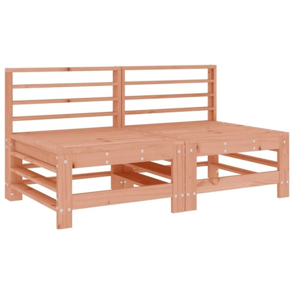 vidaXL Midtsofaer med puter 2 stk heltre douglas