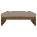 Miniatyrbilde 4 av 11: vidaXL Hagefotskammel honningbrun 120x80 cm heltre furu