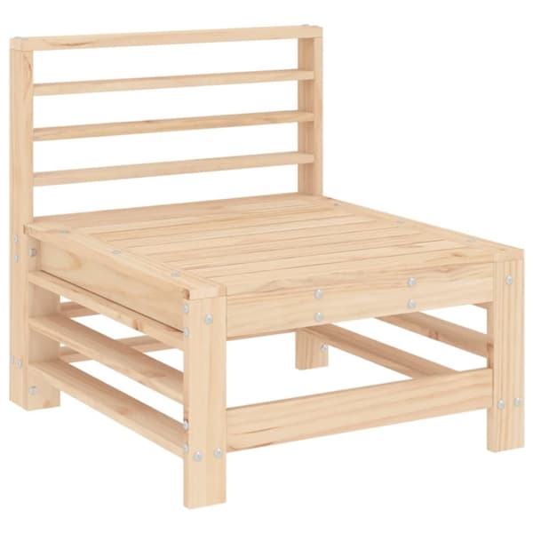 vidaXL Mittensoffor 2 st massiv furu
