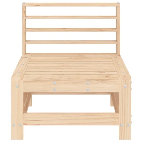 vidaXL Mittensoffor 2 st massiv furu