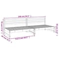 Pikkukuva 8 / 8: vidaXL Puutarhan keskisohvat 2 kpl valkoinen 120x80 cm täysi mänty