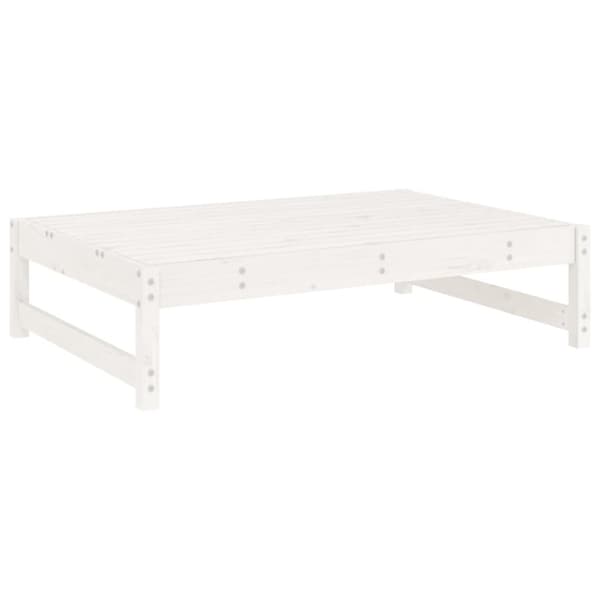 vidaXL Ulkorahi valkoinen 120x80 cm täysi mänty