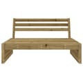 Miniatyrbillede 3 af 7: vidaXL midtermodul til havesofa 120x80 cm imprægneret fyrretræ